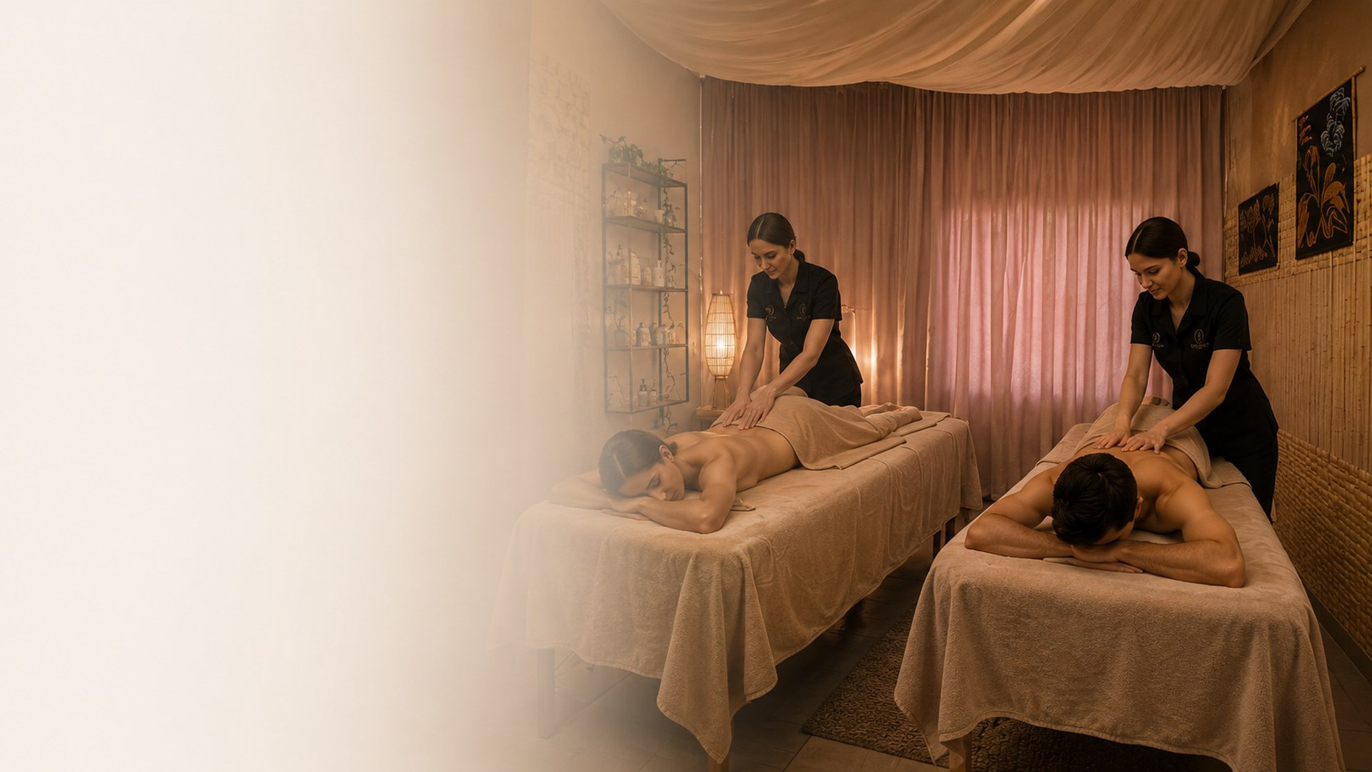 Парный массаж в Pandora SPA